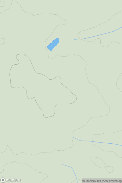 Thumbnail image for Burrington Moor showing contour plot for surrounding peak