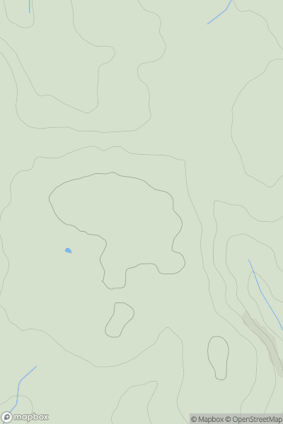 Thumbnail image for Rame Common showing contour plot for surrounding peak