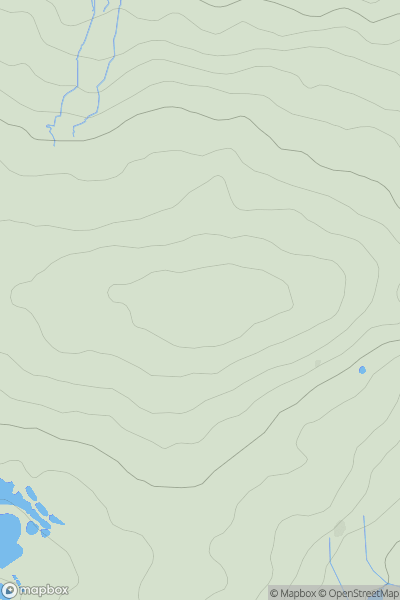 Thumbnail image for Blackdown Camp showing contour plot for surrounding peak