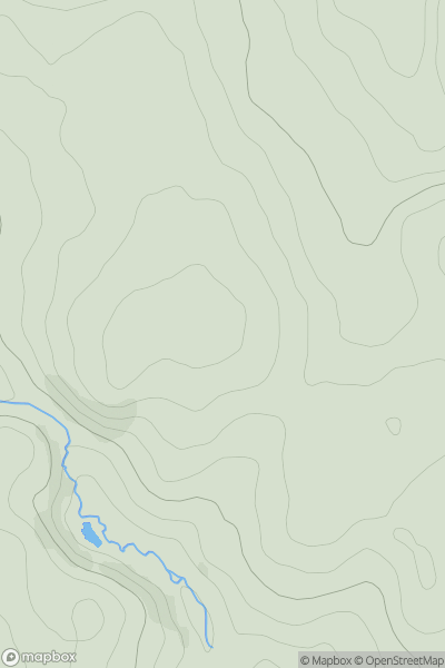 Thumbnail image for Bowdown Cross showing contour plot for surrounding peak