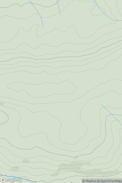 Thumbnail image for Truscott Hill showing contour plot for surrounding peak