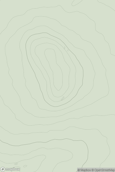 Thumbnail image for St Agnes Beacon showing contour plot for surrounding peak