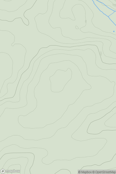 Thumbnail image for Marley Thatch Hill showing contour plot for surrounding peak