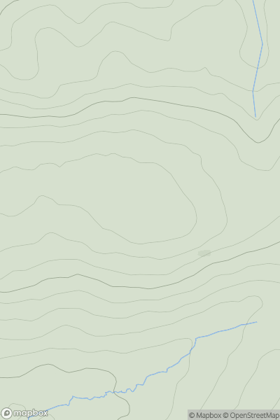 Thumbnail image for Ashleigh Hill showing contour plot for surrounding peak