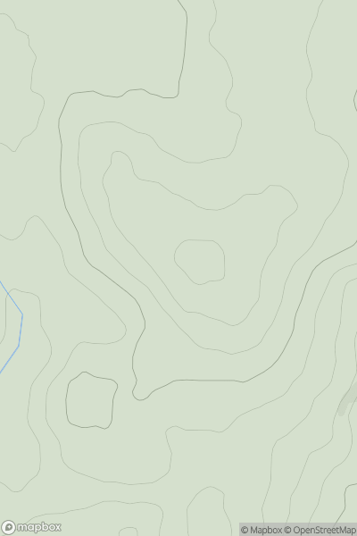 Thumbnail image for Chark Moor showing contour plot for surrounding peak