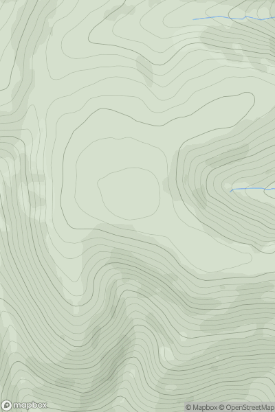 Thumbnail image for Cold Moss showing contour plot for surrounding peak