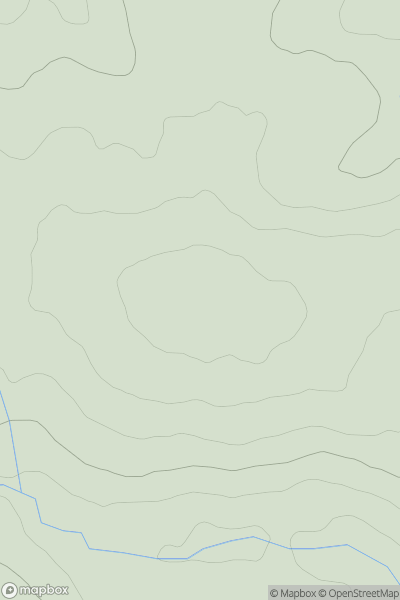 Thumbnail image for Cudemoor showing contour plot for surrounding peak
