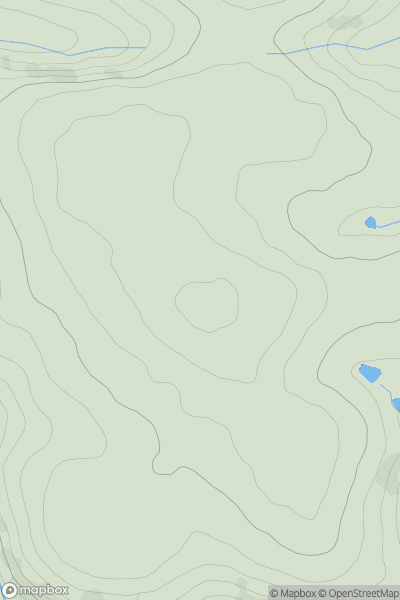 Thumbnail image for Larrick Hill showing contour plot for surrounding peak