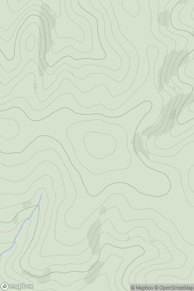 Thumbnail image for Haccombe Cross showing contour plot for surrounding peak