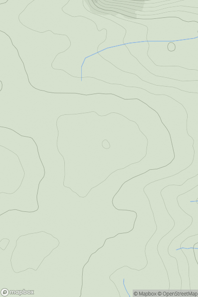 Thumbnail image for Torrington Hill showing contour plot for surrounding peak