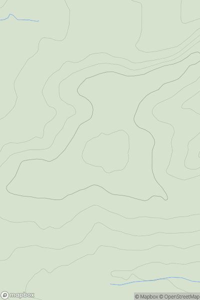 Thumbnail image for Walson Hill showing contour plot for surrounding peak