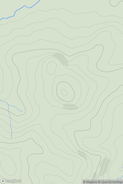 Thumbnail image for Posbury Clump showing contour plot for surrounding peak