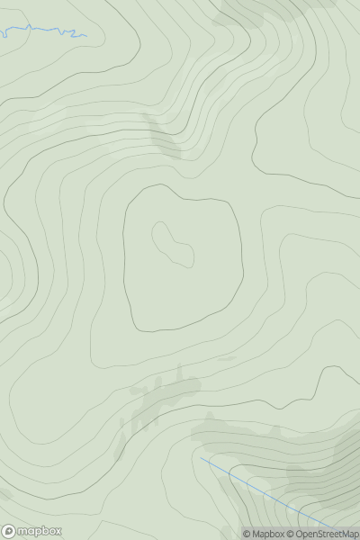 Thumbnail image for Keoch Rig showing contour plot for surrounding peak