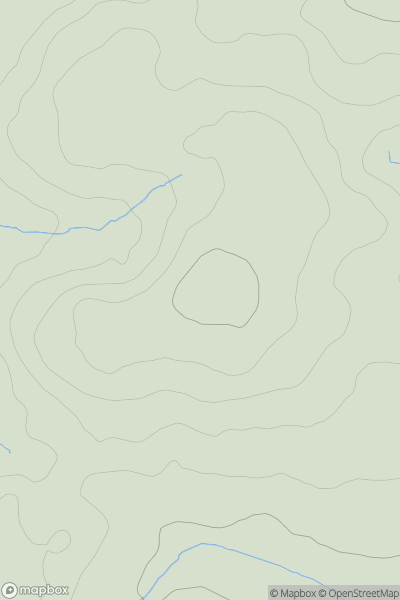 Thumbnail image for Edgerley Cross showing contour plot for surrounding peak
