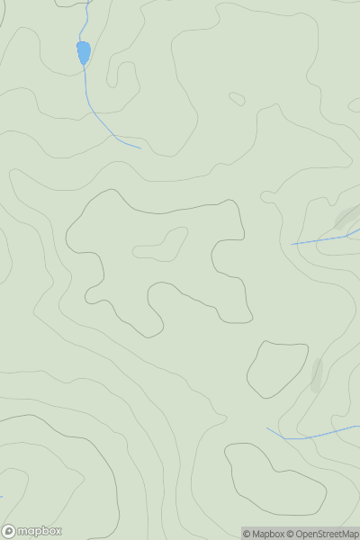 Thumbnail image for Pencarrow Hill showing contour plot for surrounding peak