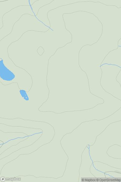 Thumbnail image for Gammaton Moor showing contour plot for surrounding peak