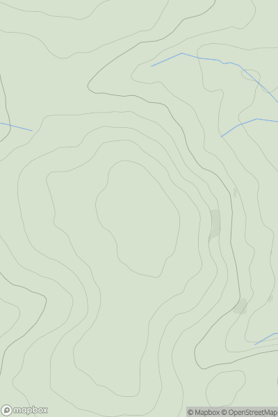 Thumbnail image for Hexworthy Hill showing contour plot for surrounding peak