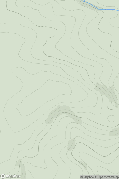 Thumbnail image for Tod Moor showing contour plot for surrounding peak