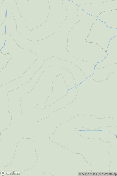 Thumbnail image for Wortham Hill showing contour plot for surrounding peak