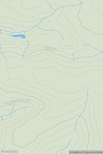 Thumbnail image for Lean Hill showing contour plot for surrounding peak