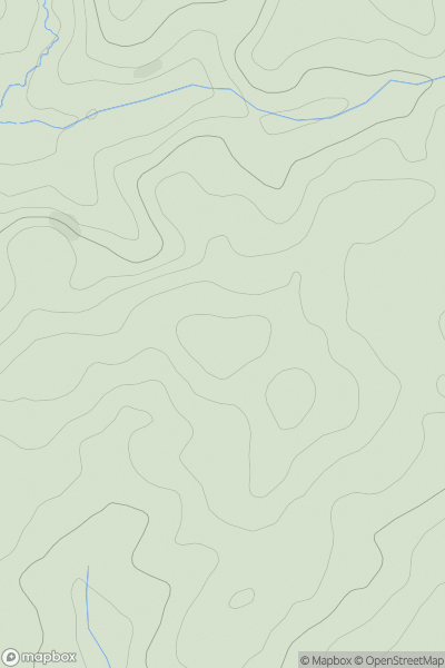Thumbnail image for Rowell Moor showing contour plot for surrounding peak