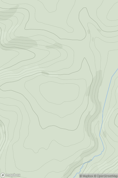 Thumbnail image for Woodleigh Hill showing contour plot for surrounding peak