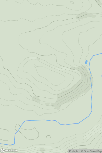 Thumbnail image for Lifton Wood showing contour plot for surrounding peak