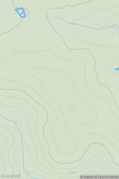 Thumbnail image for Winscott Barton Hill showing contour plot for surrounding peak