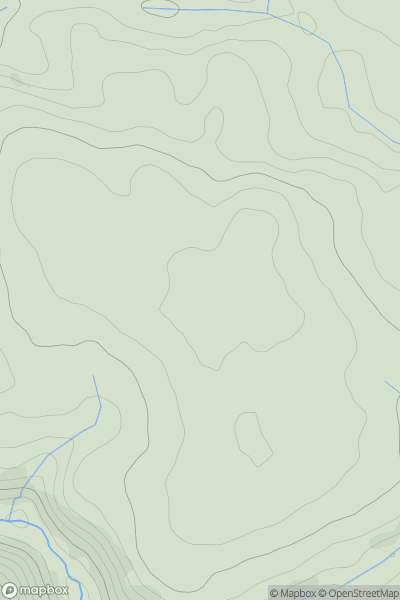 Thumbnail image for Highpark Hill showing contour plot for surrounding peak