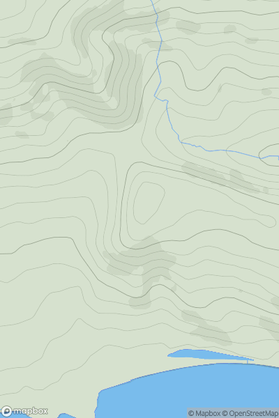 Thumbnail image for Bishopsteignton Hill showing contour plot for surrounding peak