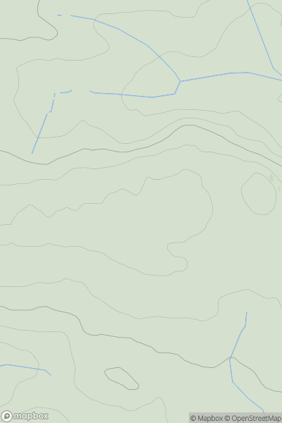 Thumbnail image for Killiserth Hill showing contour plot for surrounding peak