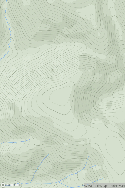 Thumbnail image for Steygail showing contour plot for surrounding peak