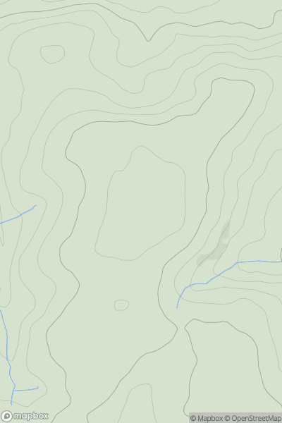 Thumbnail image for Dunstone Hill showing contour plot for surrounding peak