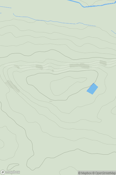 Thumbnail image for Amados Hill showing contour plot for surrounding peak