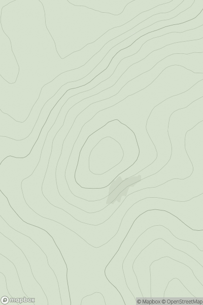 Thumbnail image for Enoch Hill showing contour plot for surrounding peak