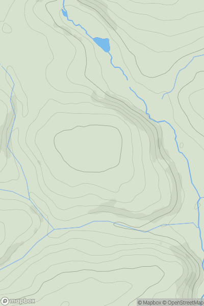 Thumbnail image for Blacketon Rings showing contour plot for surrounding peak