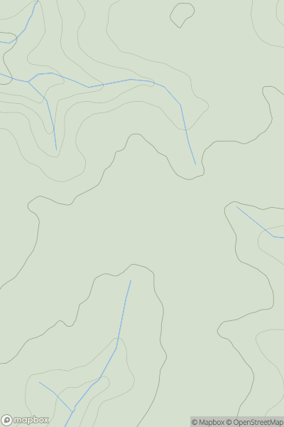 Thumbnail image for Tregondean Hill showing contour plot for surrounding peak