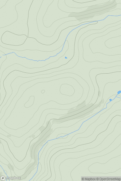 Thumbnail image for Longcombe Cross showing contour plot for surrounding peak