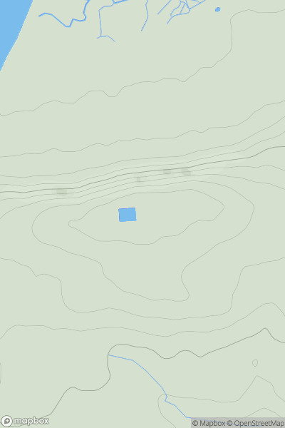 Thumbnail image for Daddon Hill showing contour plot for surrounding peak