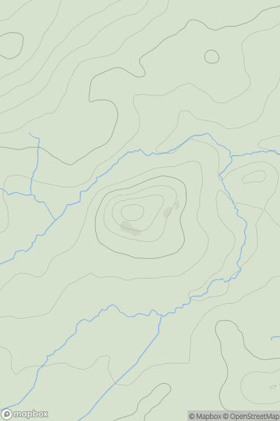 Thumbnail image for Yarner Beacon showing contour plot for surrounding peak