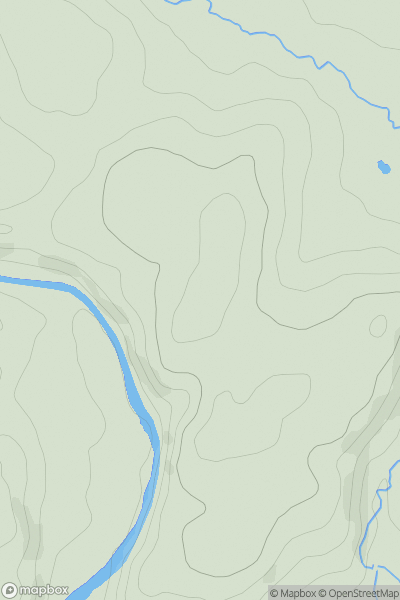 Thumbnail image for Winton House Hill showing contour plot for surrounding peak