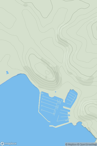 Thumbnail image for Torre Hill showing contour plot for surrounding peak