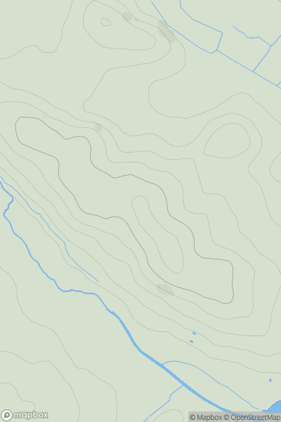 Thumbnail image for Powderham Park showing contour plot for surrounding peak