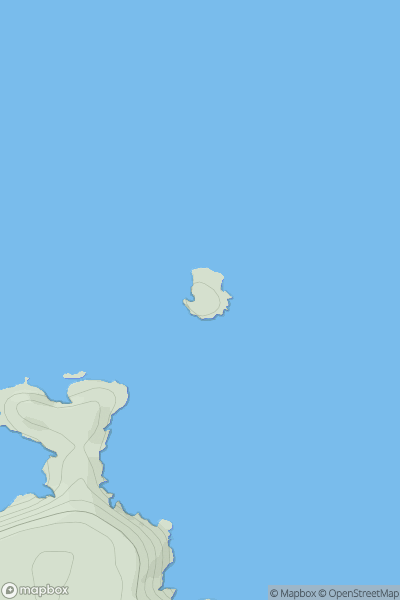 Thumbnail image for The Mouls showing contour plot for surrounding peak