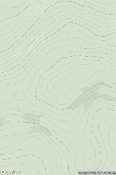 Thumbnail image for Bishop Forest Hill showing contour plot for surrounding peak