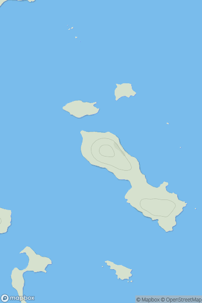 Thumbnail image for Great Ganilly showing contour plot for surrounding peak