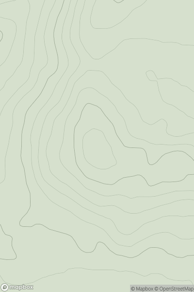 Thumbnail image for Darngarroch Hill showing contour plot for surrounding peak