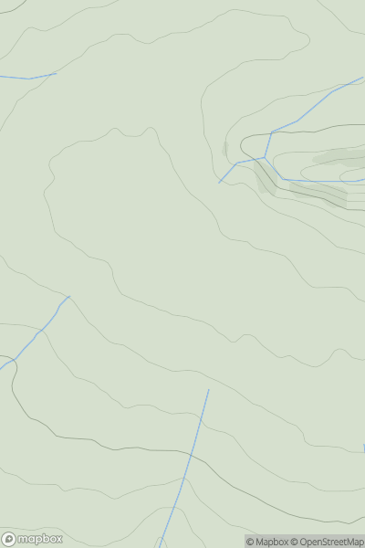 Thumbnail image for Chains Barrow showing contour plot for surrounding peak
