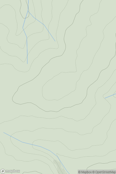 Thumbnail image for Black Mires showing contour plot for surrounding peak