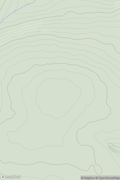 Thumbnail image for Withypool Common showing contour plot for surrounding peak